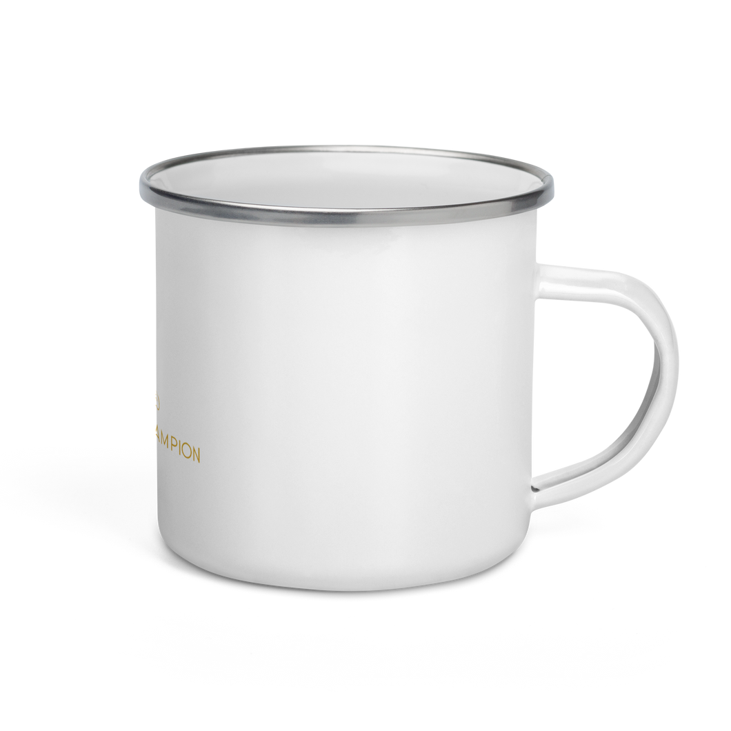 The Coffee Champion Enamel Mug